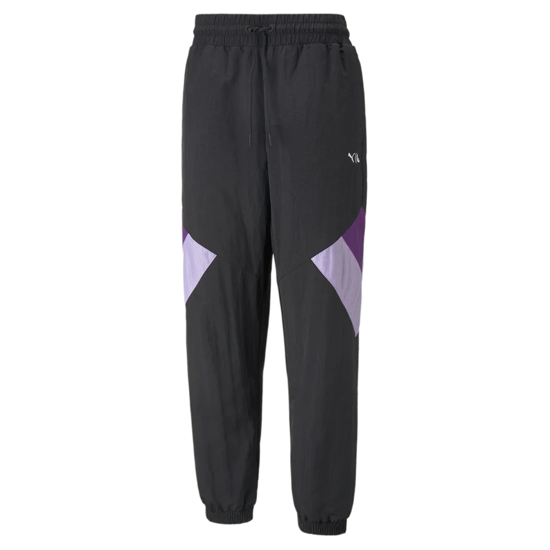 PUMA x LAUREN LONDON Woven Women's Pants - Black/Purple