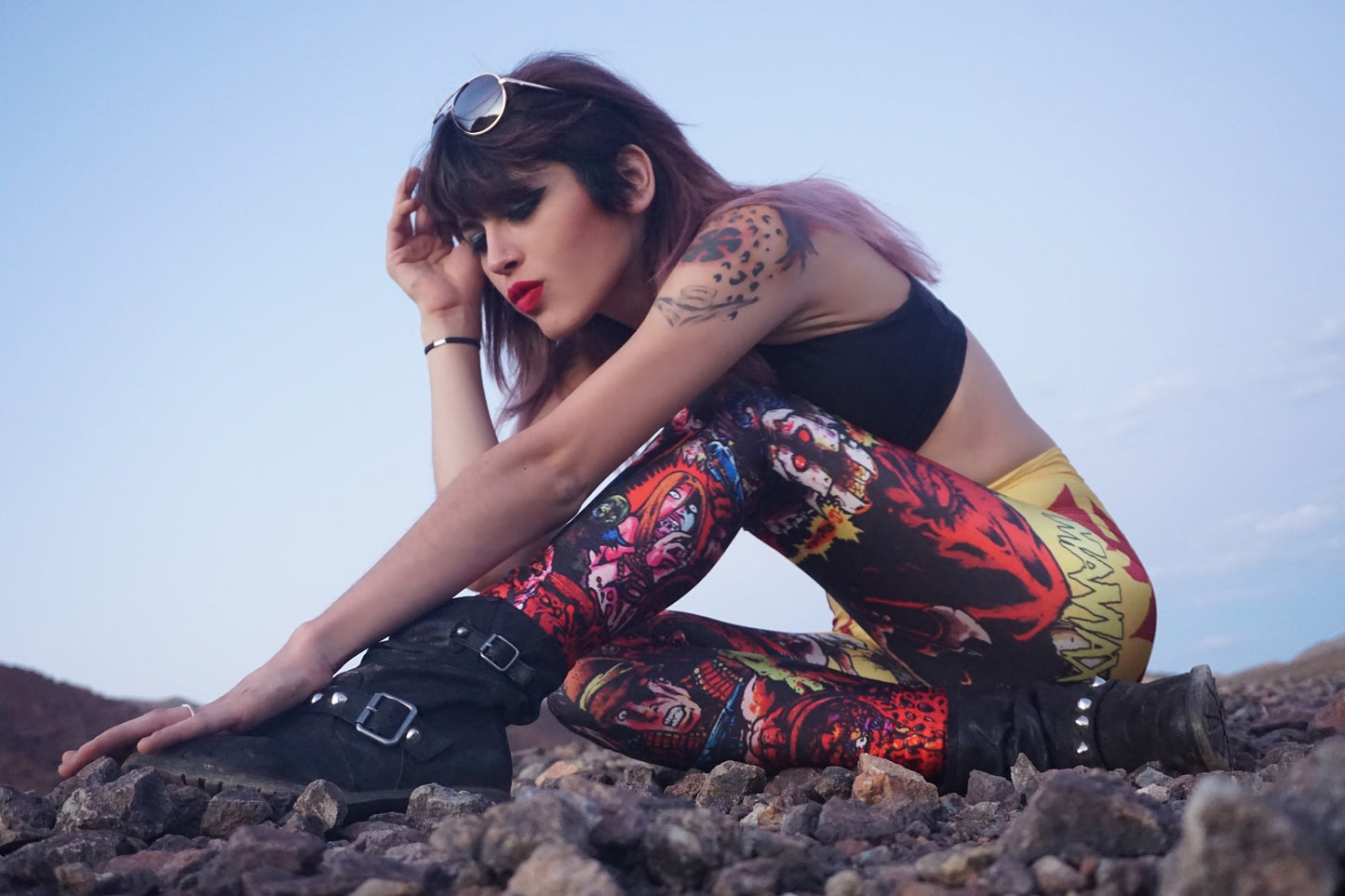 Ghoul - Maniaxe Grindcore death metal Leggings
