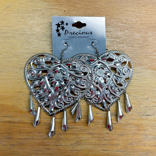 Earrings - Ace of Hearts