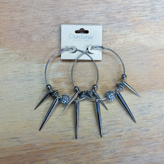 Earrings - Spiked Loops