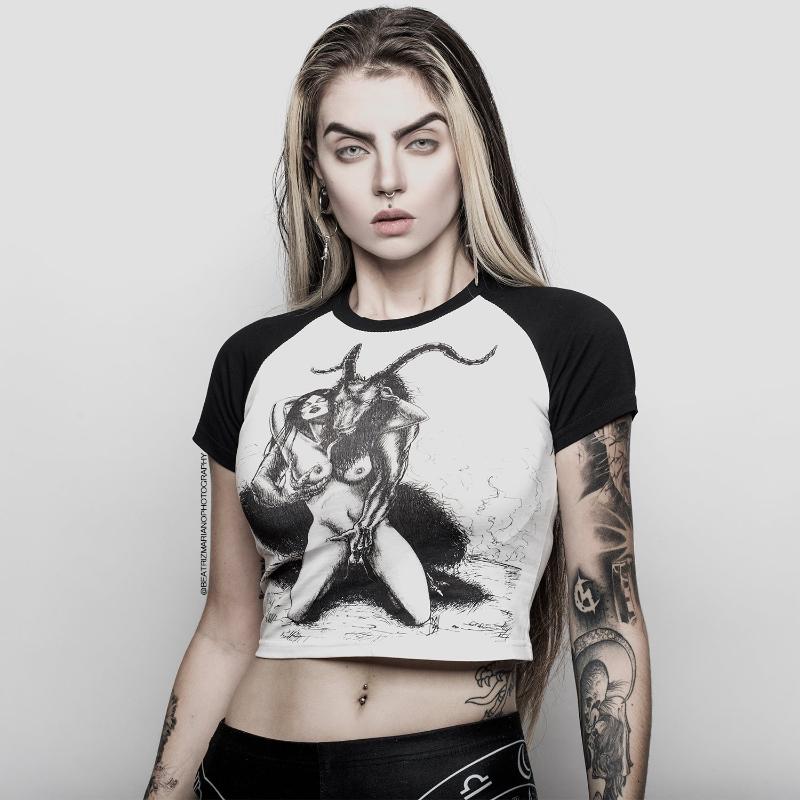 Devil Girl - Crop Shirt