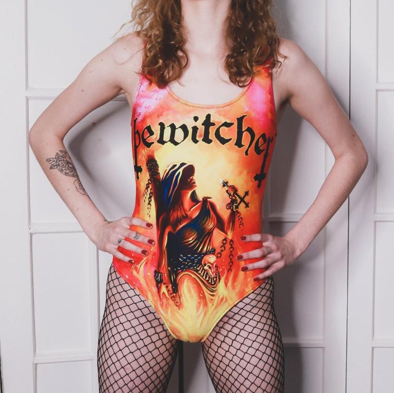 Bewitcher - too fast for the flames swimsuit