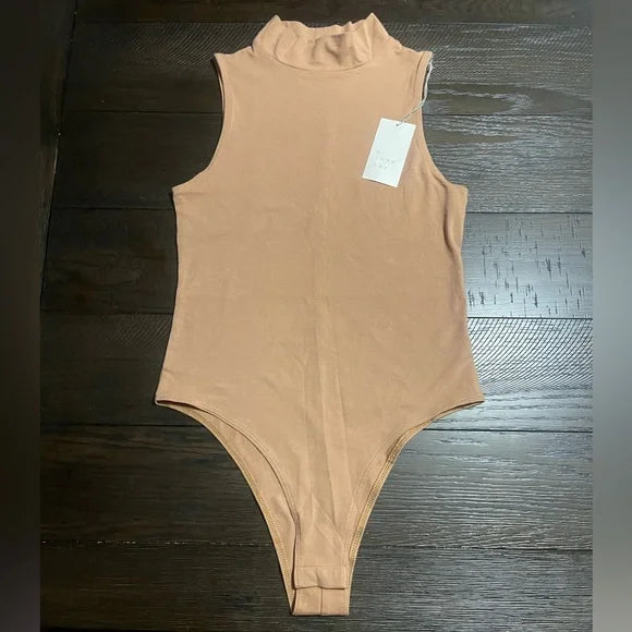 Women's Mock Turtleneck Tank Bodysuit