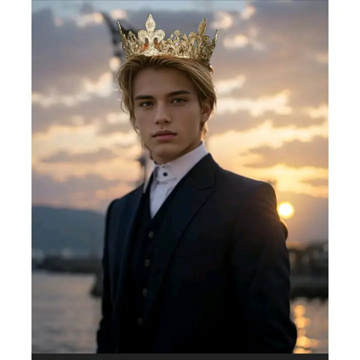 Queen Royal Crown - Gold Metal