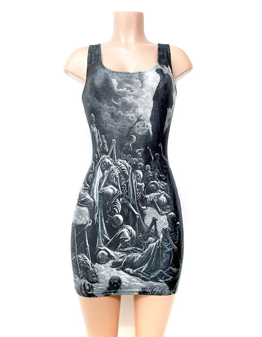 Gustave dore - The fallen angel - French art mini dress