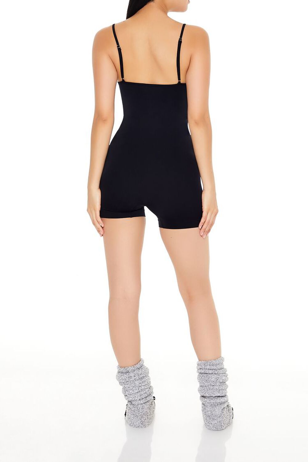 Seamless Fitted Cotton Romper jumpsuit